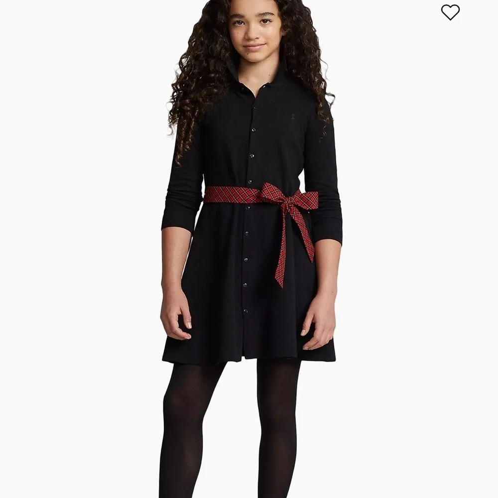 Ralph Lauren Girl's black Oxford Dress size 10/12